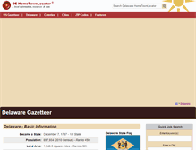 Tablet Screenshot of delaware.hometownlocator.com