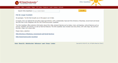 Desktop Screenshot of oh-directory.hometownlocator.com