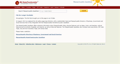 Desktop Screenshot of ma-directory.hometownlocator.com