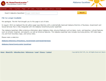 Tablet Screenshot of al-directory.hometownlocator.com