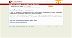 Desktop Screenshot of nc-directory.hometownlocator.com